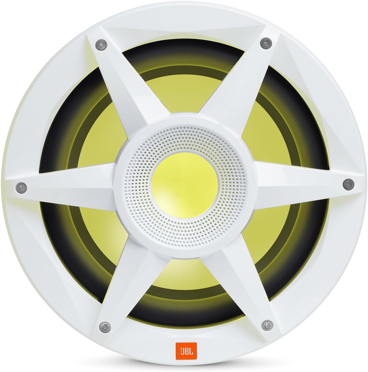 JBL Stadium Marine MW1000-10" (250mm) Woofer w/SSI RGB Lighting, 300 watts RMS, 900 watts Peak, Sensitivity: 89dB at 2.83 Volts. Frequency Response: 20 – 2KHz, 2 and 4-ohms, Switch Selectable (SSI)