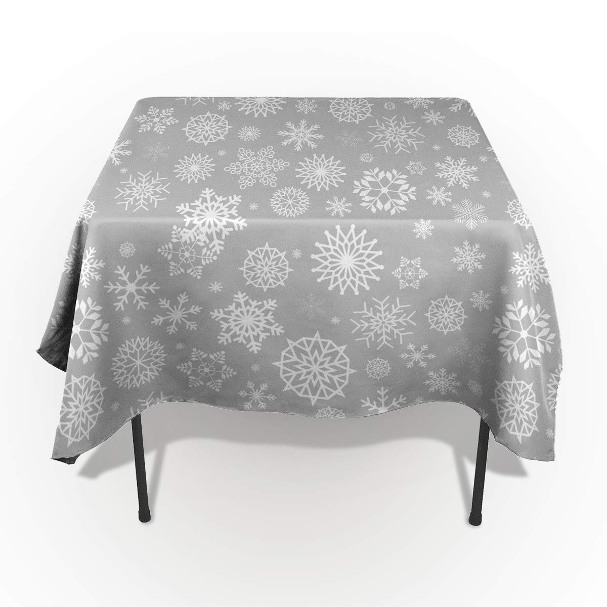 Tablecloths for Rectangle 60 x 140-inch Table Cover, Cotton Linen Fabric Table Cloth for Dining Room Kitchen, Simple Xmas ...