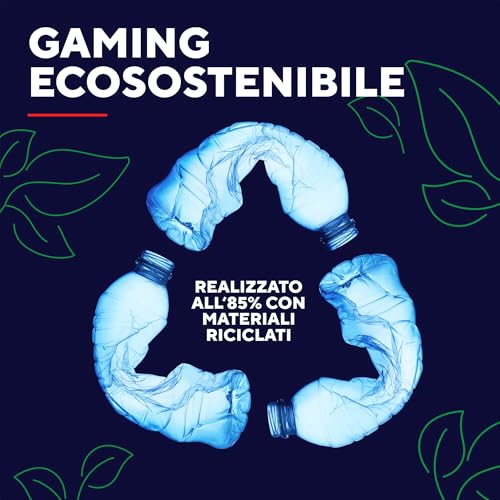 GXTrust 864 Cada Tastiera Meccanica TKL Layout Italiano QWERTY con Illuminazione RGB, Interruttori Huano Brown, Software Incluso, Tastiera Gaming Compatta USB Programmabile 80% PC Laptop - Tastiera gaming - Immagine 7