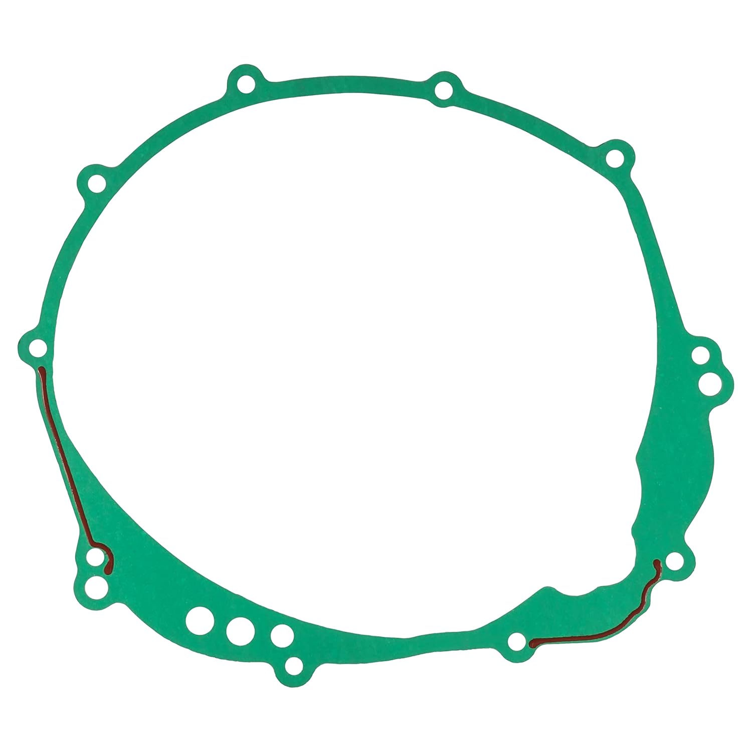 Caltric Clutch Cover Gasket Compatible with Yamaha FJR1300ES FJR13 2015-2024 / FJR1300AE 2007-2009 / FJR1300A FJR13 2006-2019 5JW-15461-00-00