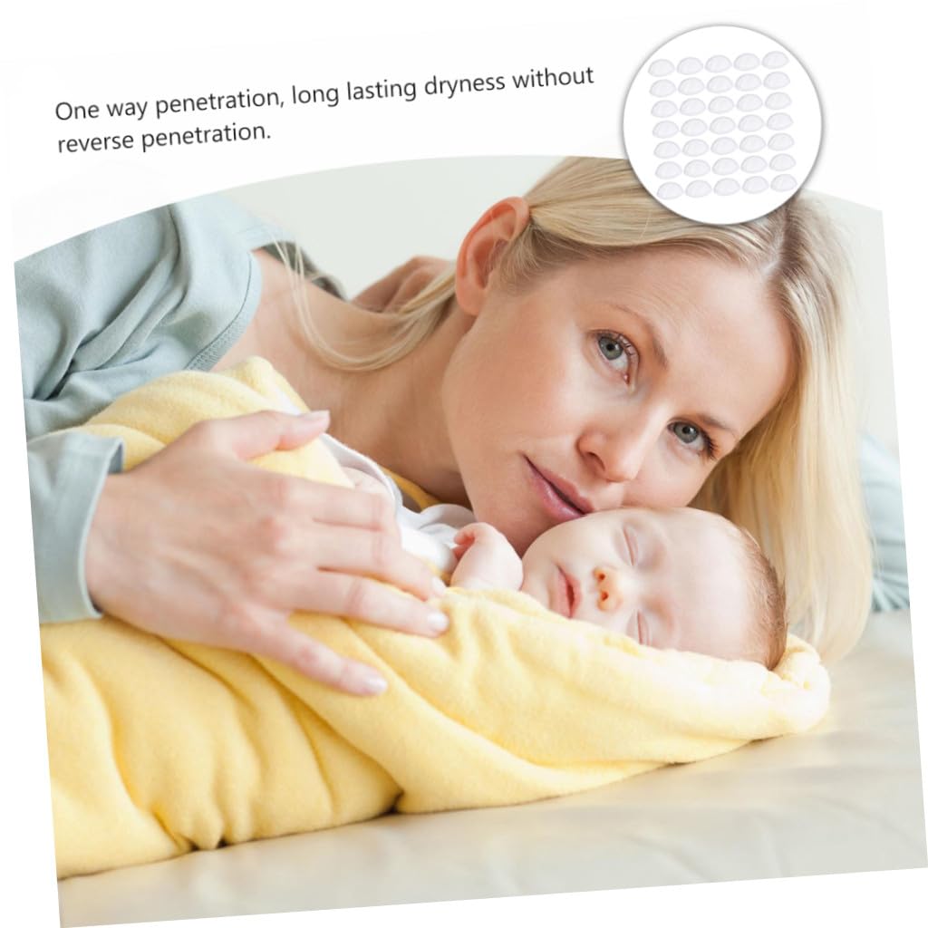 HEMOTON 2 Series Mamarios Tiene Amamantamiento Almohada Almohada De Amamentação Almohadilla Alfombrilla Fina Impermeable para El 100 Piezas*2