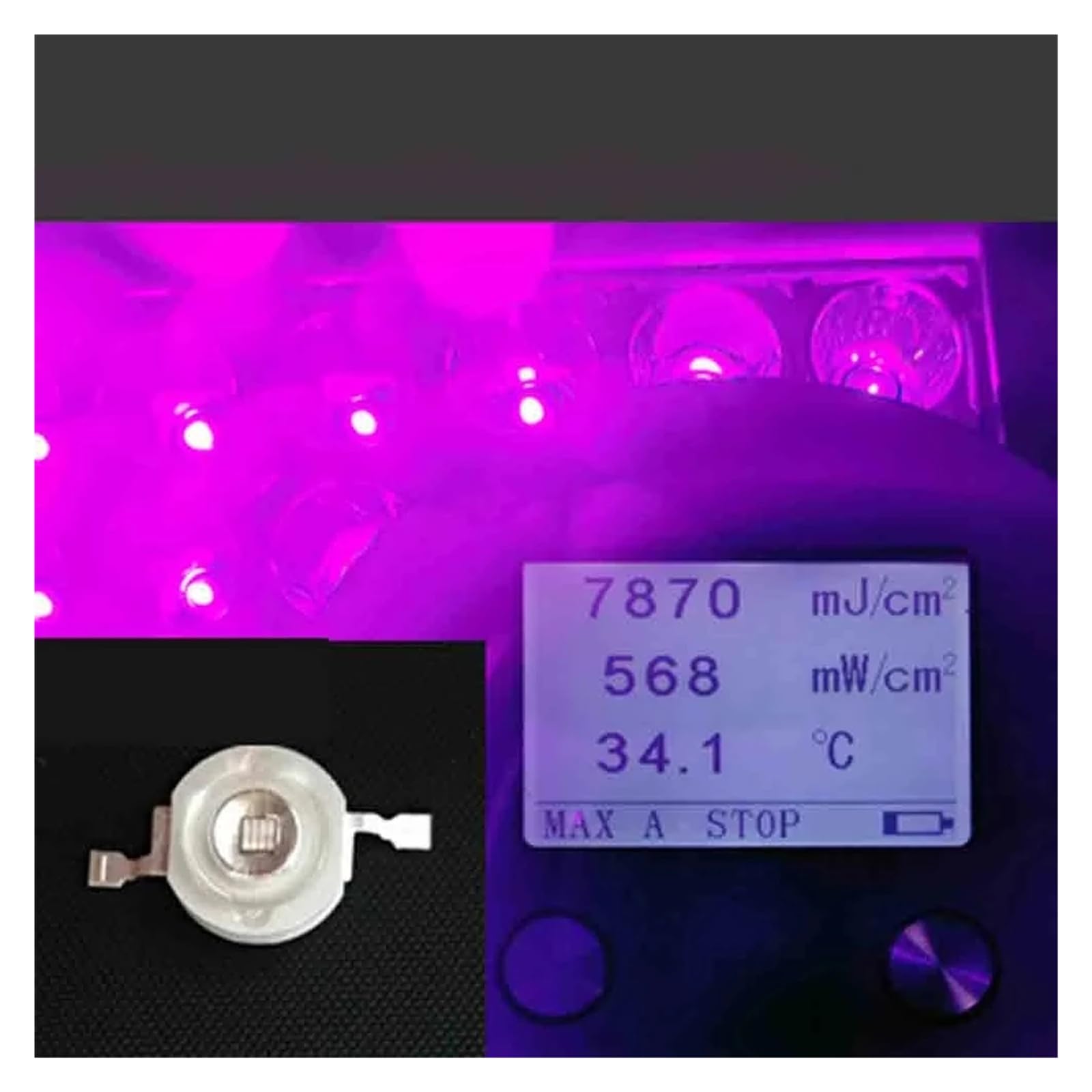Lampa UV do utwardzania 365nm 395nm 405nm Klej Żywica Zielony olej Lutowanie Powłoka płytki PCB Ekran LCD Powszechnie używane(1600W,395nm)