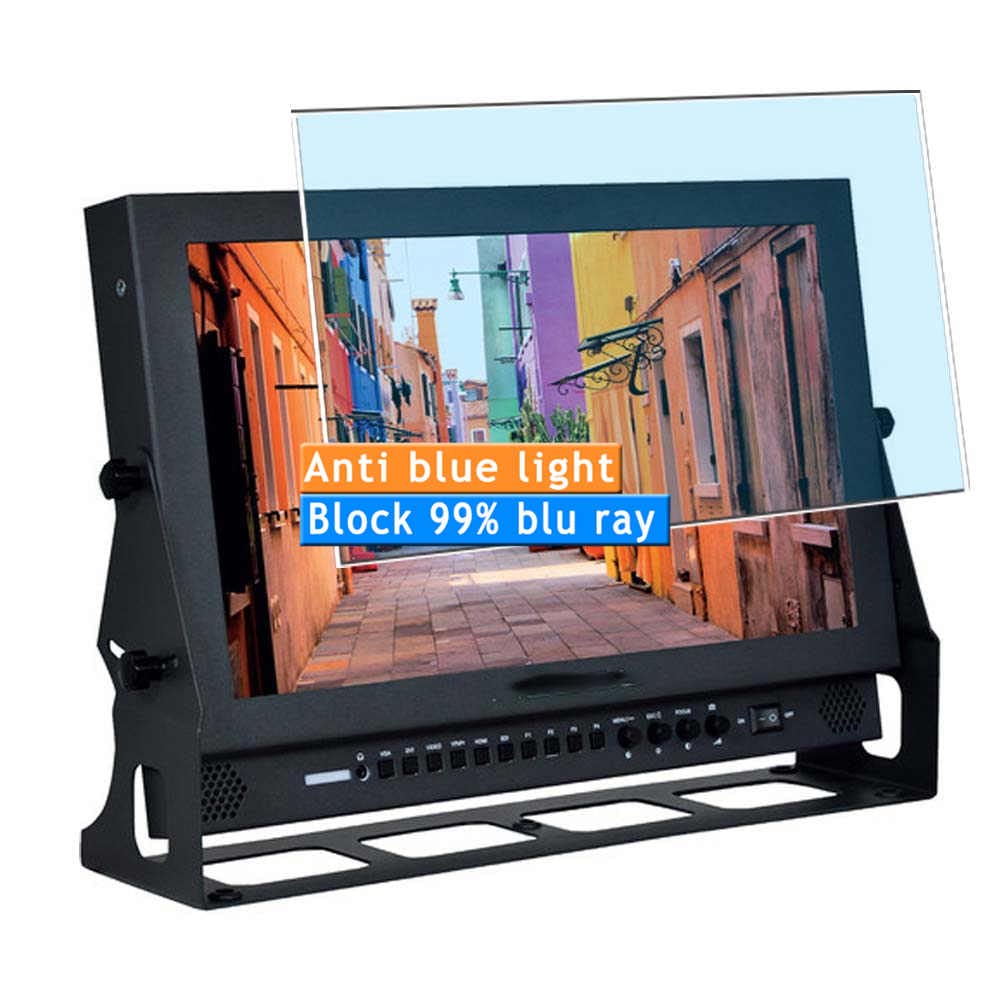 Vaxson 2-Pack Anti Blue Light Screen Protector, compatible with Acebil 17 PRO-M173D 17", TPU Guard Film Protectors Sticker [NOT Tempered Glass] New