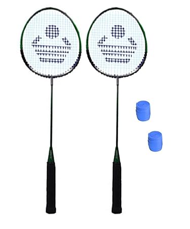 Cosco CB-110 Badminton Racket Pair with Plastic Grip (Pack of 2)