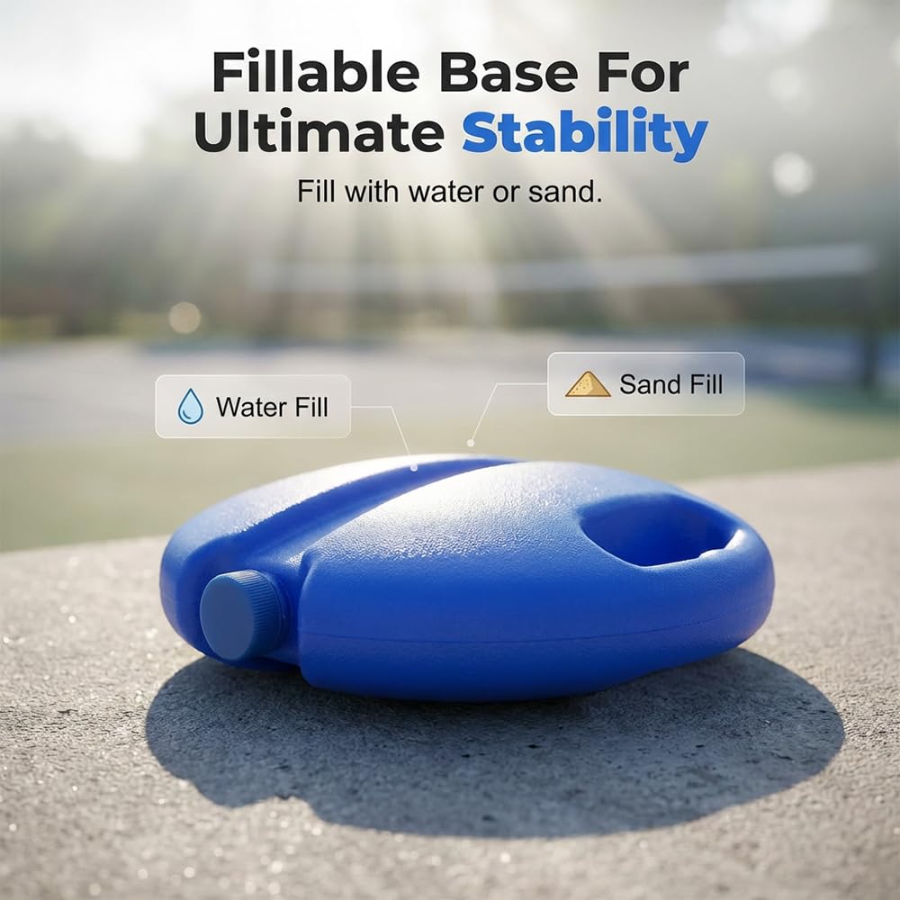 HISKI Tennis Ball Training Baseboard, Tennis Trainer Equipment Set, Tennis Trainer Ball with String, Tennis Trainer Rebound Ball, Multifunction Tennis Practice Rebounder for Backyard — view 3