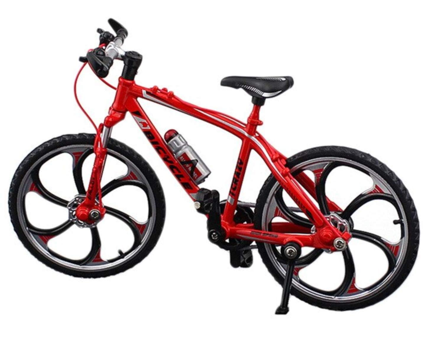 Bestie toys Cycle Toy Alloy Finger Mountain Bike Mini Bicycle Model Cool Boy Toy Decoration Crafts For Home, Multicolor 3