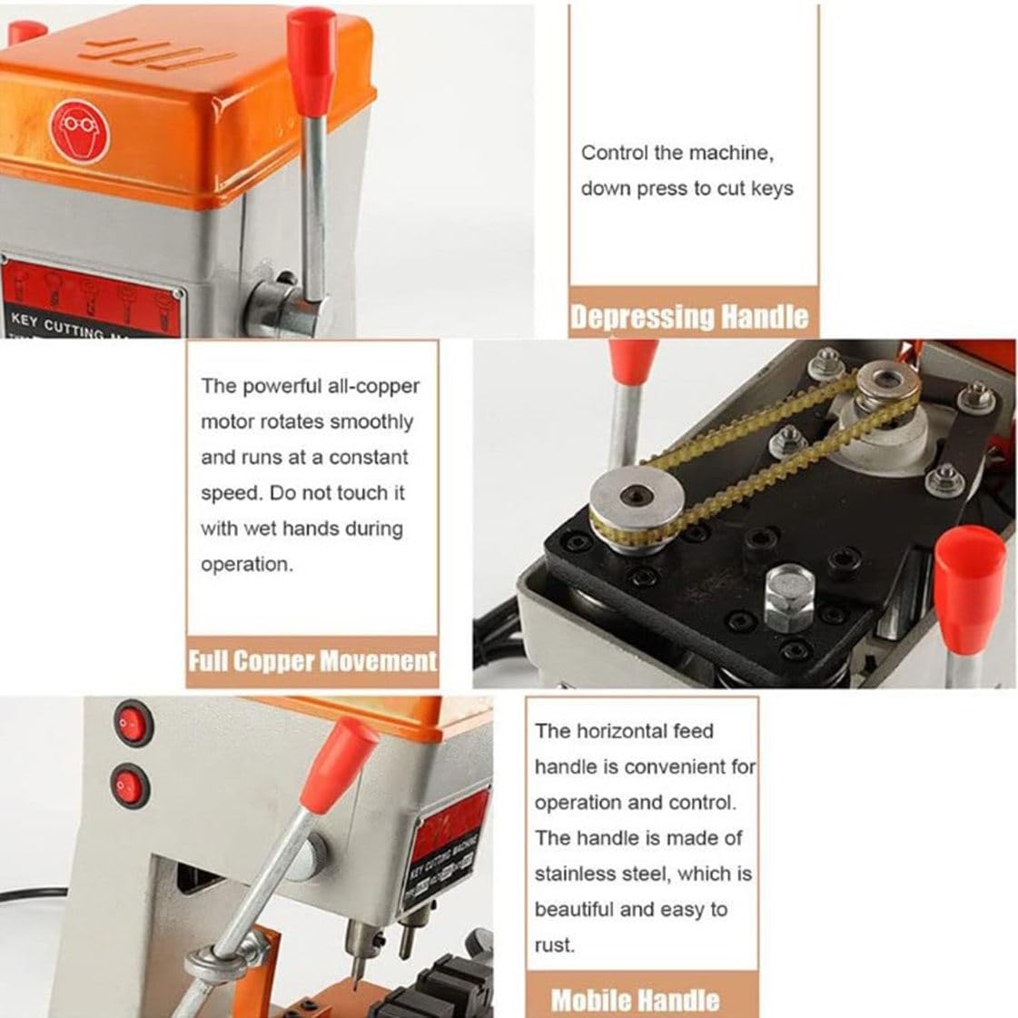 Máquina Cortadora De Llaves Vertical, Máquina Duplicadora De Llaves, Máquina Copiadora De Llaves Automática Para Hacer Llaves, Para Llaves De Cerraduras De Puertas Y Coches