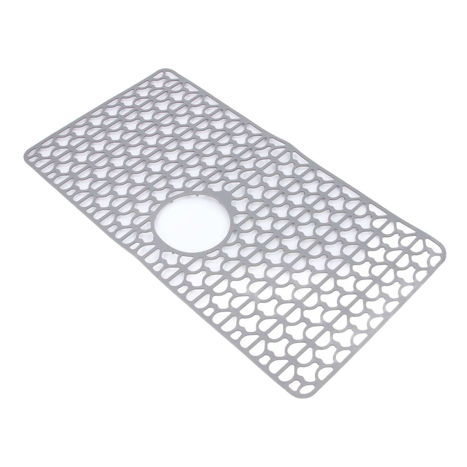 Alfombrilla para fregadero de cocina POENVFPO de silicona impermeable y reutilizable