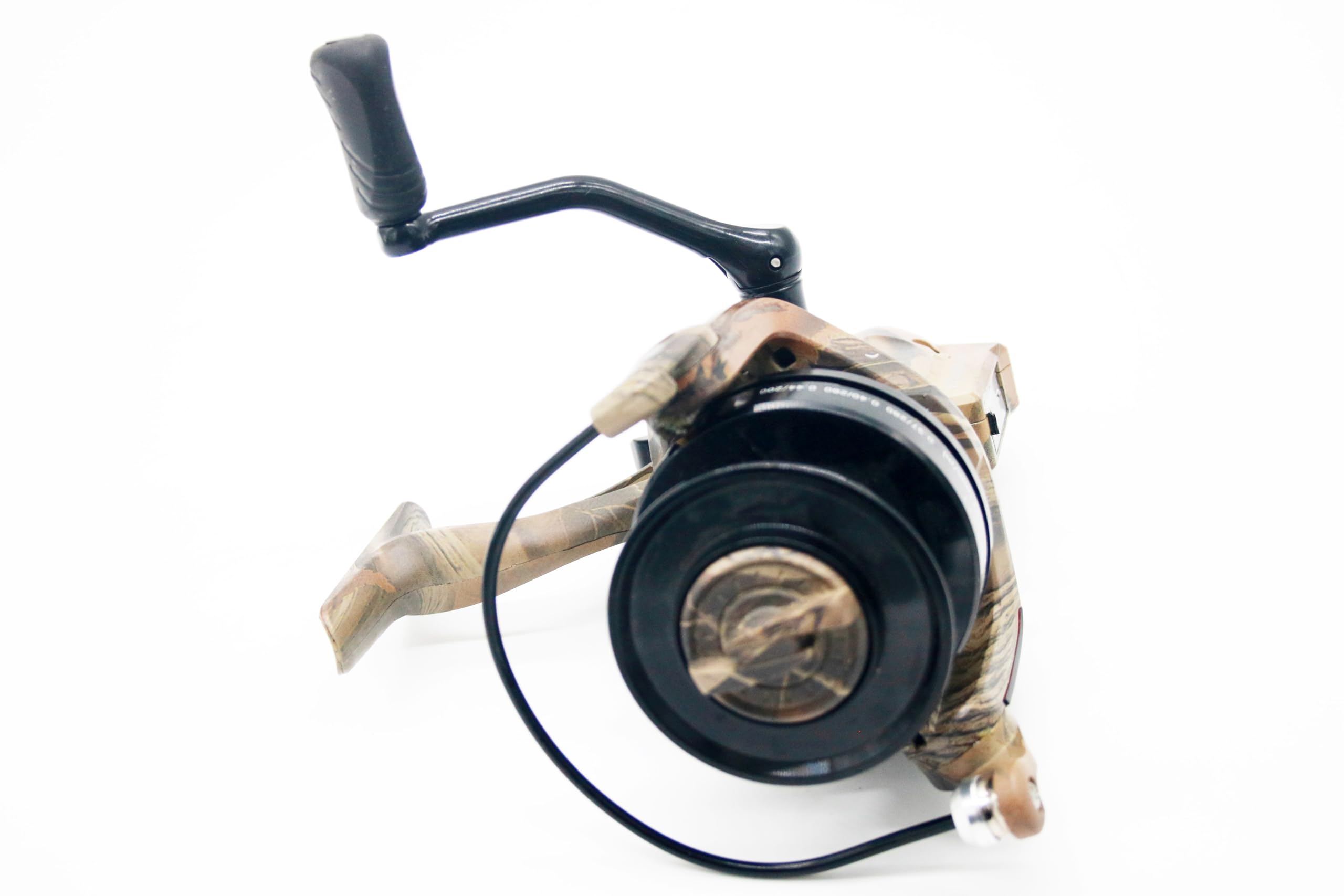 Karpfenrolle York Protheus Camo BC 6000 Freilaufrolle Feederrolle mit Bissanzeiger