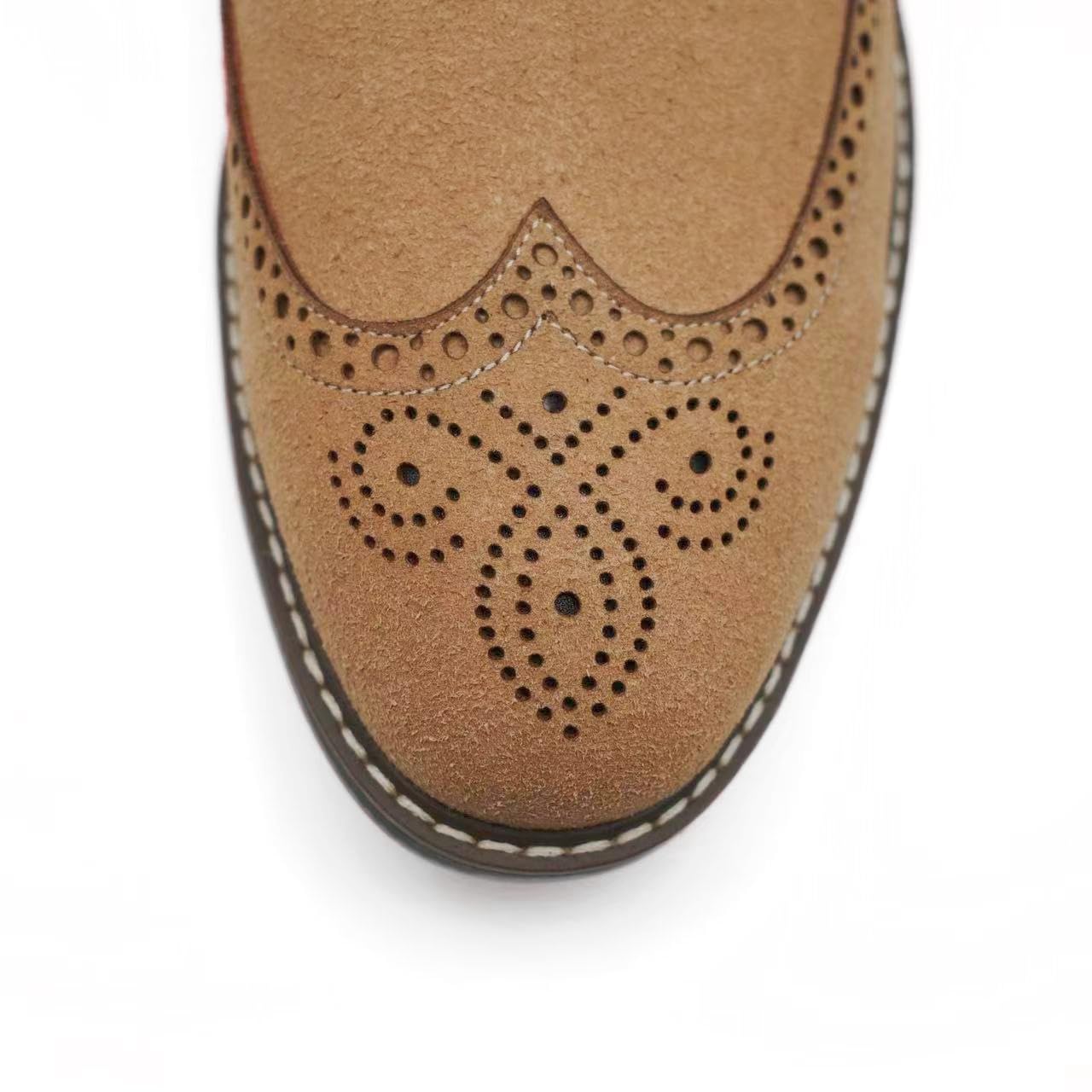 Finishing & Sewing Chaussures à lacets Oxford classiques pour homme