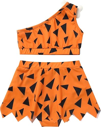 Miniatura 2 de IBAKOM Disfraz de ballet de Halloween para niñas, Bam Bam Cavegirl Bruja Dálmatas Dálmatas, disfraz de bailarina