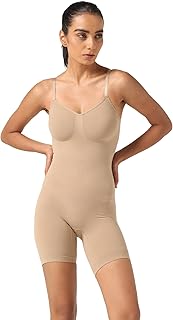 krvvy Premium Shapewear Bodysuit for Women | Body Shaper With All-Day Comfort, Seamless, Waist Sculpting, Tummy Tucker, Invisible Under Clothes |-picture-17
