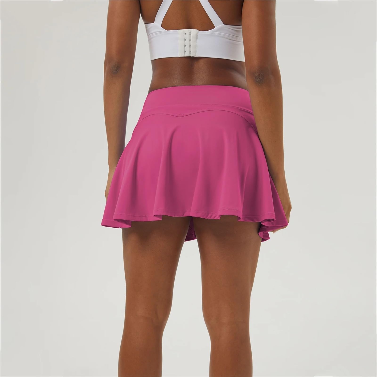 Falda pantalón de Tenis for Mujer con Bolsillos Ocultos for Fitness, Pilates, Deporte, Yoga, Gimnasio al Aire Libre para Correr y Hacer Ejercicio Físico