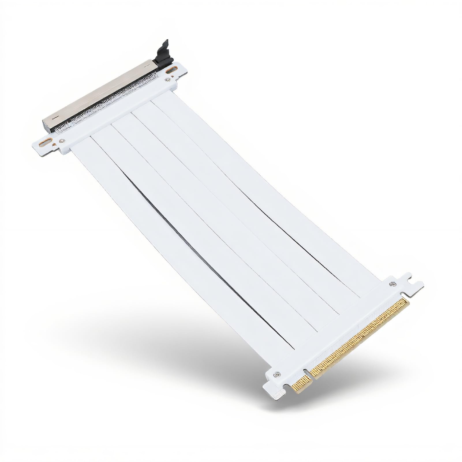 PCIE 4.0 X16 Riser-Kabel, Flexibler GPU-Verlängerungs-Riser-Kabel-Adapter, Kompatibel mit RTX4090 RX8900, PCI Express 4.0 Riser-Kabel 128 Gbit/s, Segmentiertes Design, für (20 cm)
