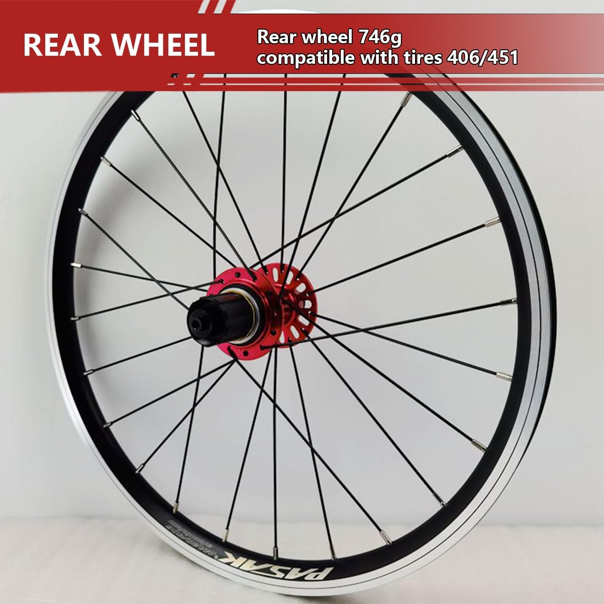 Amazon.co.jp: 20インチ 406/451 BMX バイクホイールセット アルミ合金