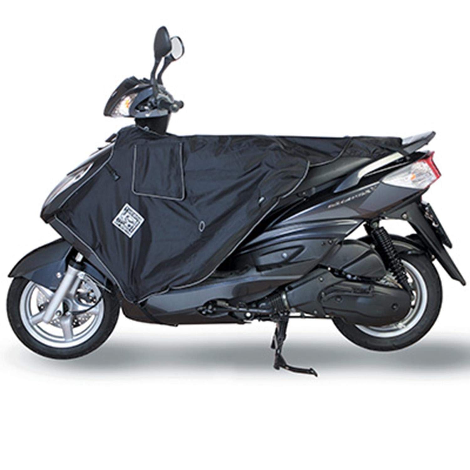 TUCANO URBANO - R068-N TERMOSCUD/COPRIGAMBE NERO MBK Flame X (dal 2004) Yamaha Cygnus(dal 2004)