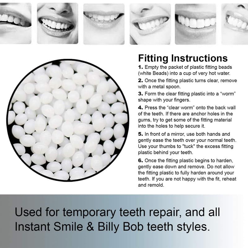 DIY Cosmetic Teeth Repair 10g – Temporary Moldable Dental Kit - Image 8 thumbnail