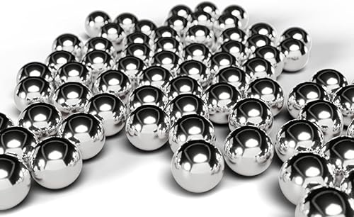 Z QINGZHENG 500 bolas de munición de balón de acero de precisión de 716 pulgadas