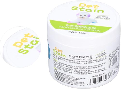 Miniatura 7 de Tinte para el pelo de mascotas, tinte para el pelo de perro, seguro permanente para el aseo de mascotas (azul zafiro)