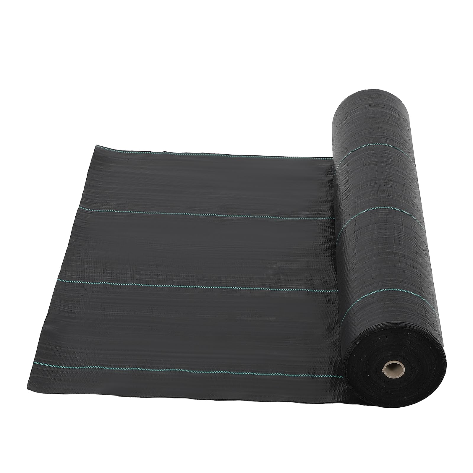 Broadfashion 4ft x 250ft Premium Weed Barrier Landscape Fabric, 5oz Heavy Duty, Weed Control Fabric, High Permeability Good for Flower Bed, Driveway Fabric Ground Cover