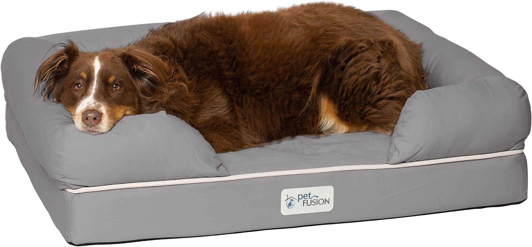 PetFusion Memory Foam Dog Bed Comfortable Soft Bed for Large Dogs