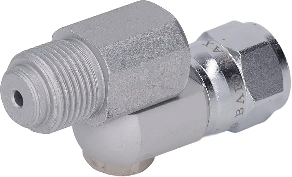 Airless Paint Spray Gun Swivel Joint, 7/8 Inch Thread 360 Degree Rotation for Replacement
