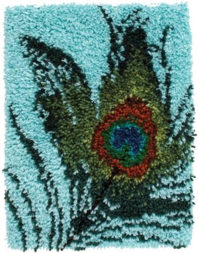 Spinrite Steel Wonderart Latch Hook Kit, Butterfly Fantasy