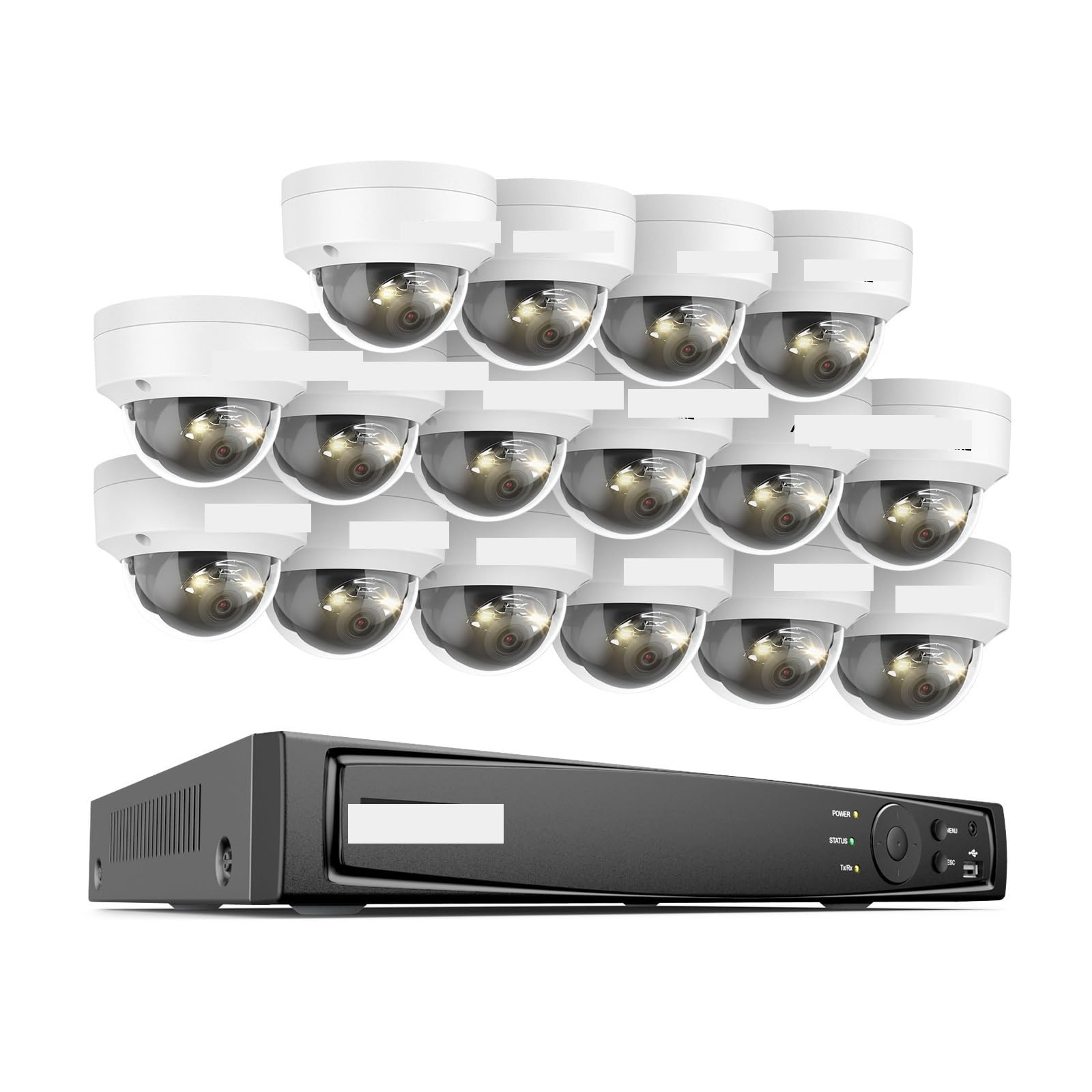 Kit de detección de peatones y vehículos con micrófono Dual 6K(None,Dark Grey)