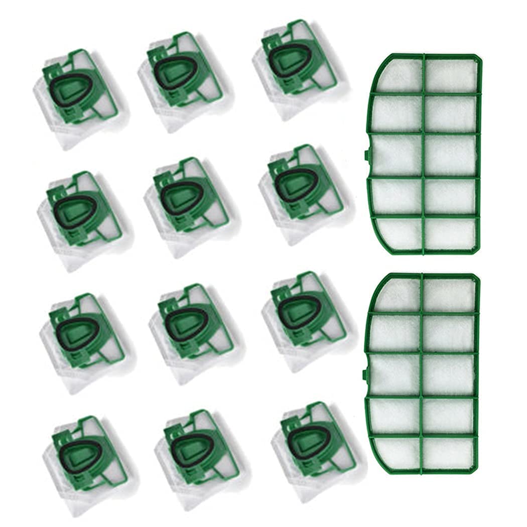 Replacement Home Cleaning Vacuum Cleaner Bags Motor Protection Filters Fit For Vorwerk Kobold VK200 VK Dust Bags Filters Replacement Sweeper Cleaning