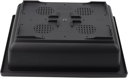 Miniatura 3 de 3 macetas de entrenamiento de bonsái de 14 pulgadas, maceta de plástico para bonsái con bandejas de drenaje, macetas rectangulares para árbol bonsái