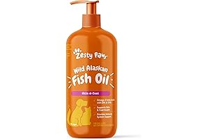 Wonder Paws Omega Max: Wild Alaskan Salmon, Cod, & Krill Oil for Pets