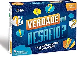 Pais & Filhos - Jogo Tabuleiro, Verdade Ou Desafio? Sortidas