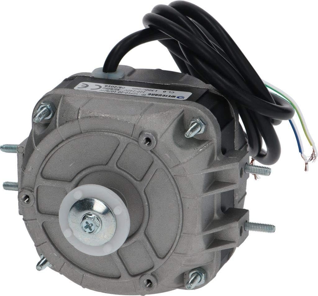 Motor del ventilador: 230 V, 10 W, 1300 rpm