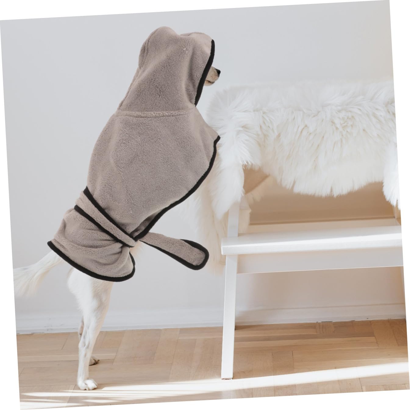 BESPORTBLE 3 Sätze Saugfähiger Bademantel für Haustiere Trockenes Badetuch für Haustiere Haustierkleidung für das Bad Dog Costume hundekostüme für Hunde Welpenrobe Haustier Bademantel