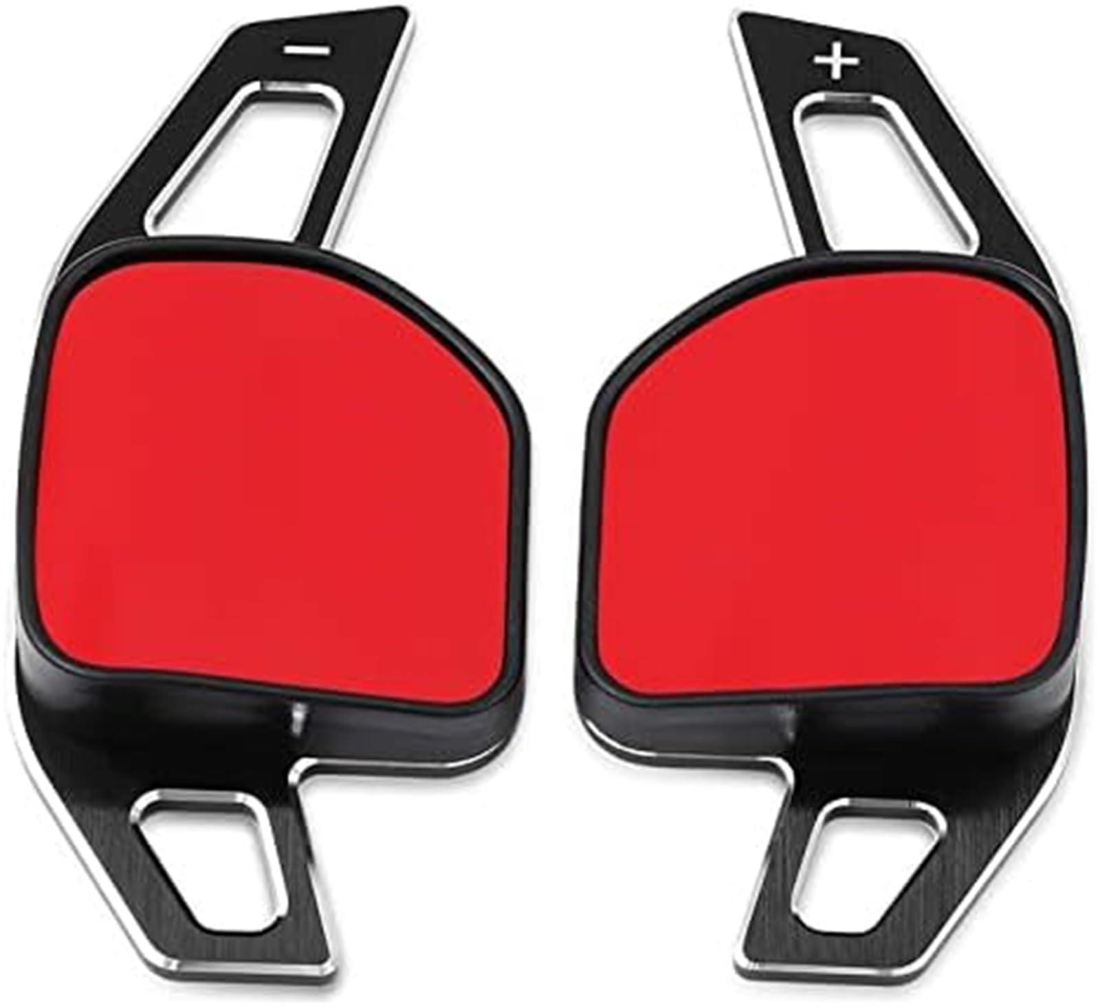 Mkvaxr Black One Size Car Gear Shift Paddle Shift Paddles Car Paddle Shifter Extensions Steering Wheel Shifters Gear Stickers, For Seat, For Ibiza Fr 2019(Black One Size)