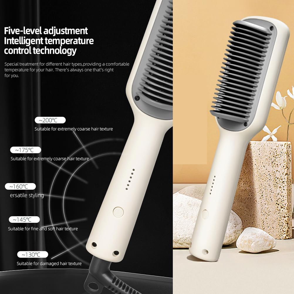Amazon.com : Hair Straightening Brush Comb, Electric Hair