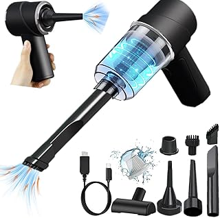 Handheld Vacuum Cordless,6000PA Powerful Car Vacuum Cleaner,120W Lightweight Mini Hand Held Vacuum,3 in 1 Rechargeable,Hand held Vacuum with Strong Suction for Home, Pet Hair,Car
