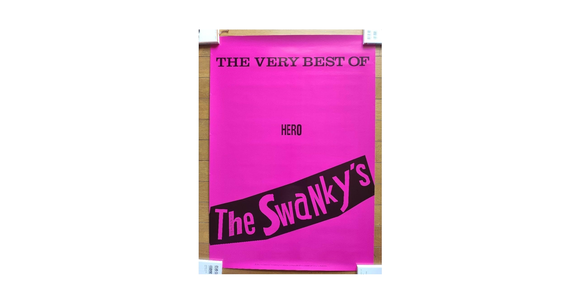 Amazon.co.jp: The Swankys A1サイズ ポスター ピンク