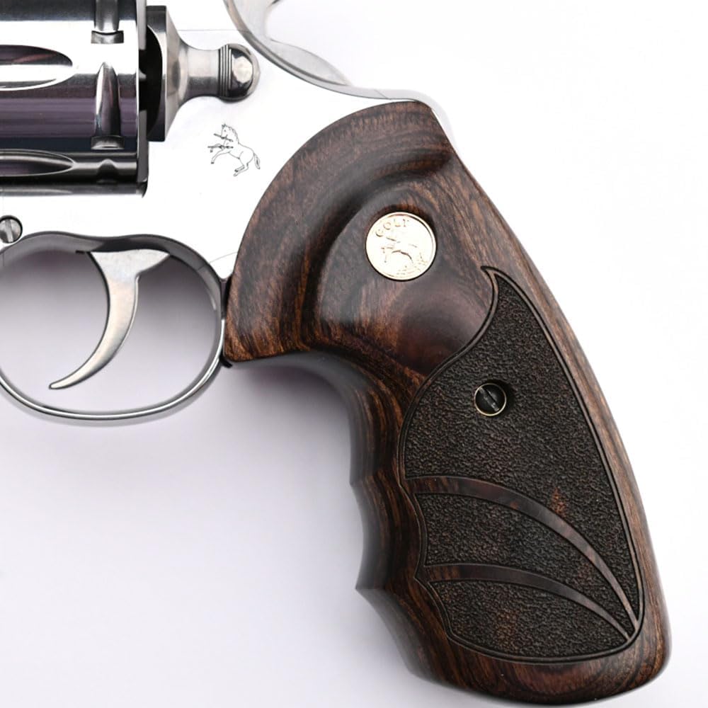 Altamont Colt Python Fingergroove Grips Designed to Drop-in fit on The Colt Python (2020+) - Made in USA