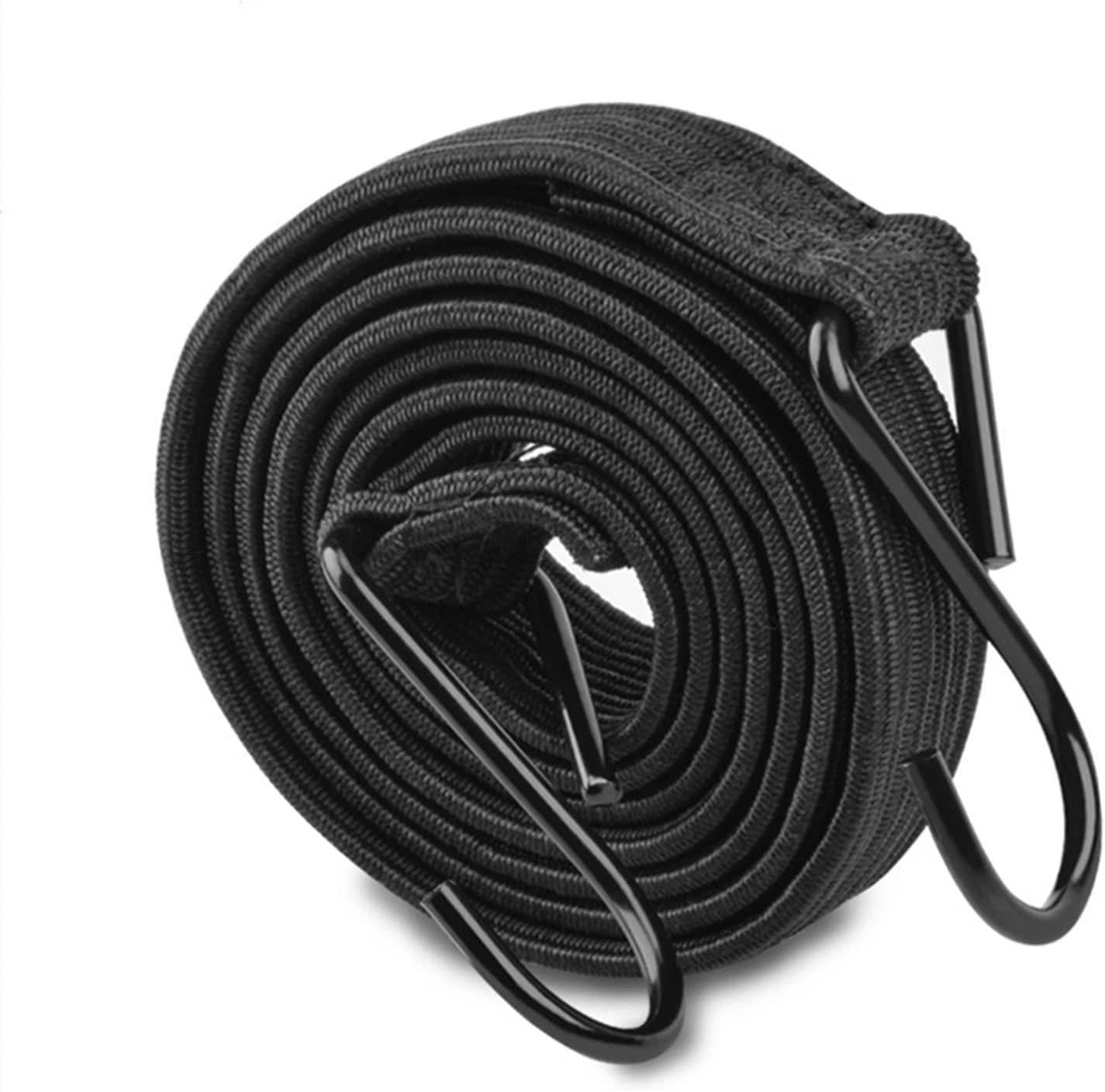 Cinghie di ancoraggio, Cinghia elastica for legare la corda da carico for auto, moto, bici, con fibbia in metallo, corda da traino, cintura di tensionamento forte for borsa da viaggio, ancoragg