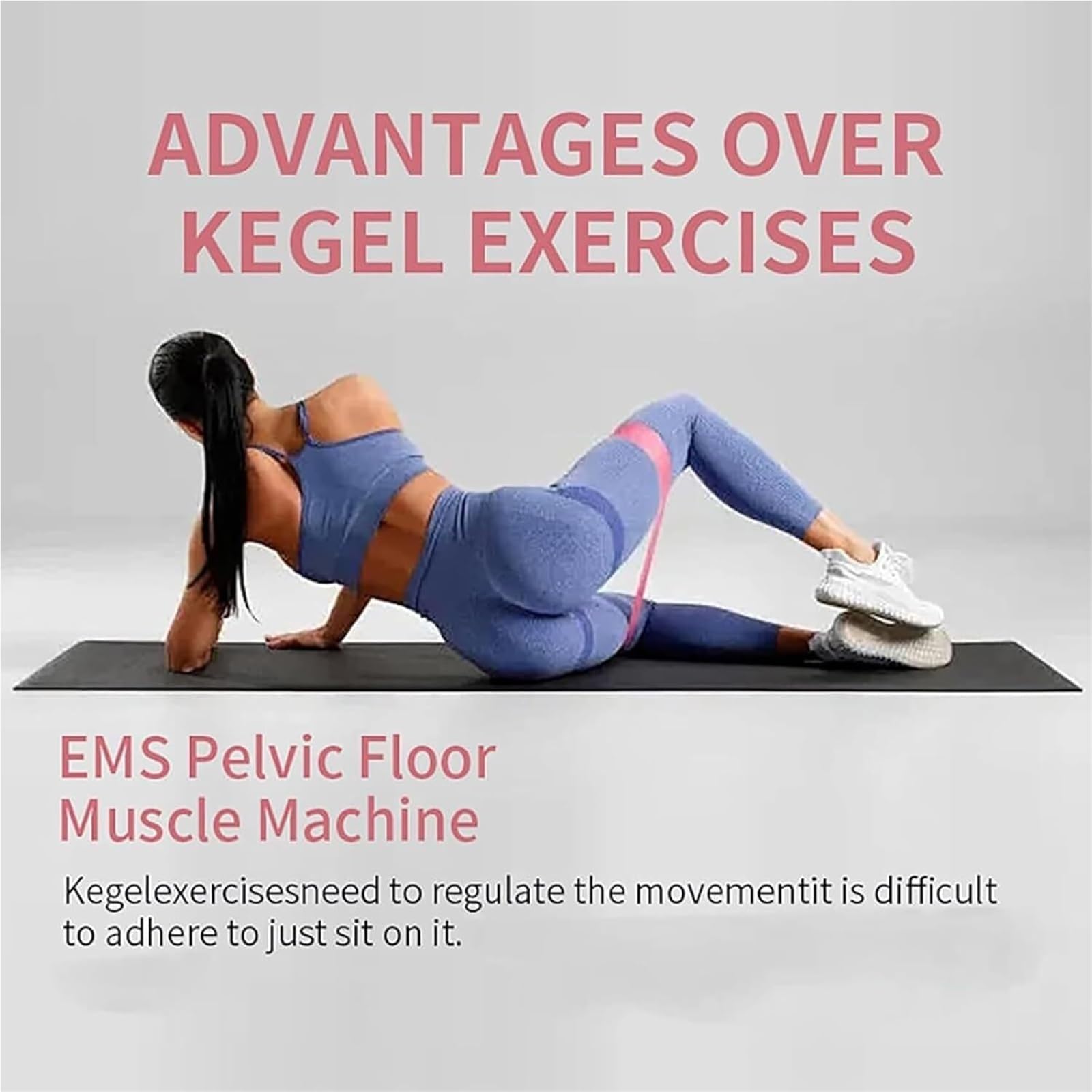 Generico Dispositivo Elettrico per Muscoli Pelvici, Post Parto, 4.300 Vibrazioni/Sec, 12.000 Contrazioni in 30 Minuti, Rafforza Il Pavimento Pelvico