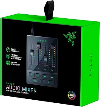 Razer Audio Mixer - Analog Audio Mixer - 4-channel Interface with