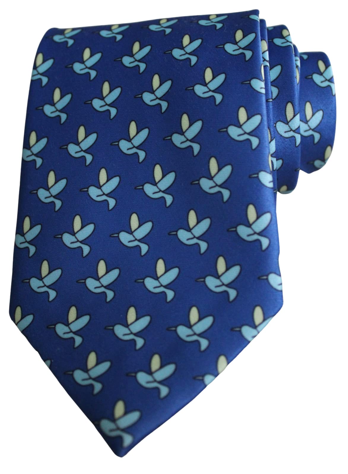 Elliot MartinBlue Bird II Necktie & Pocket Square for Men