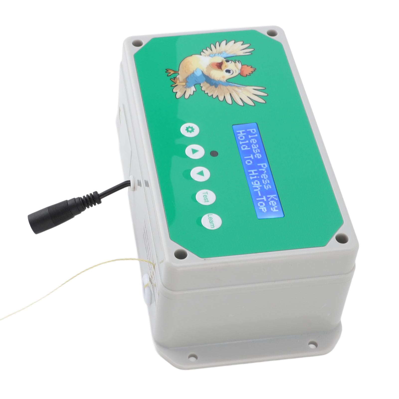 Automatischer Geflügelhaustüröffner mit Timer, LED-Display, EU-Stecker