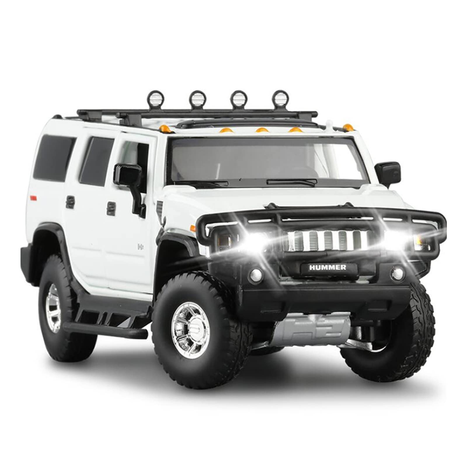 Amazon | 1:32 ハマーH2に適しています オフロード 合金 SUV