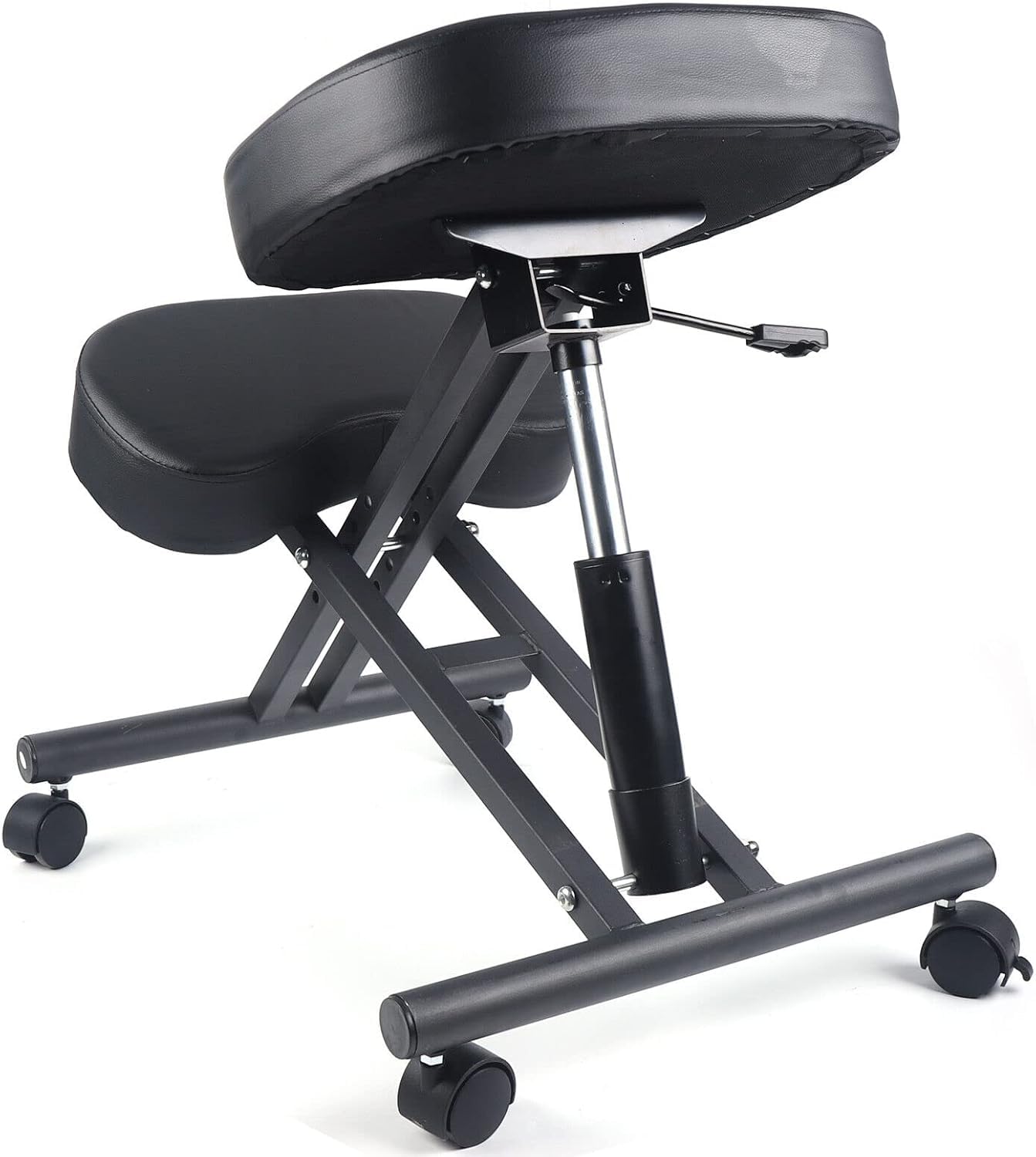 Silla ortopédica para la rodilla, silla de ordenador, taburete para rodilla, 50-60 cm, ajustable, silla ergonómica