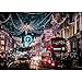 Impossible Puzzle Game da 3000 Pezzi per Adulti, Natale A Londra, Ogni Pezzo di Puzzle Si Adatta Perfettamente