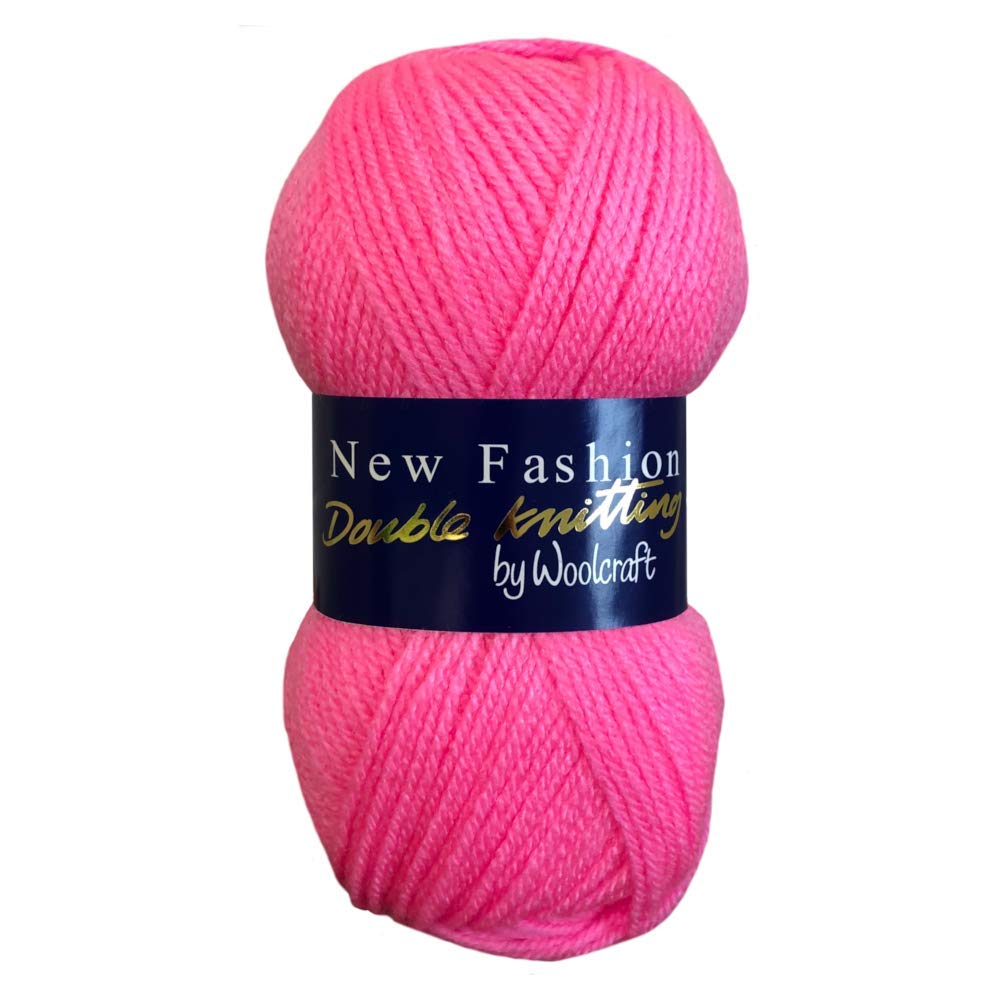 10 x 100g Woolcraft Knitting Wool/Yarn New DK (Candy Twist 23253)
