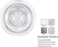 Vista 6 de Zhehao Soporte de cabezal de ducha ajustable, soporte de cabezal de ducha extraíble con ventosa, soporte de succión para montaje en pared sin