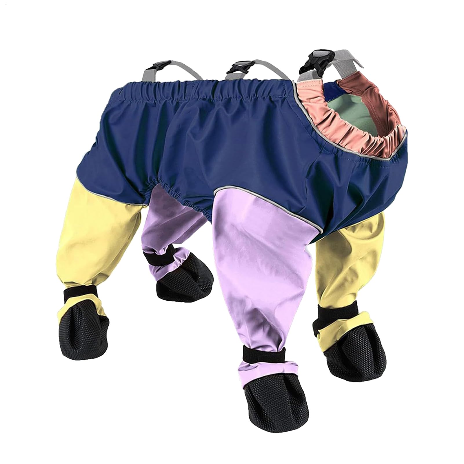 Ropa de invierno para perros medianos y grandes con botas térmicas